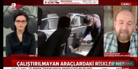 Çetin Büyükçınar, A Haber yayınında