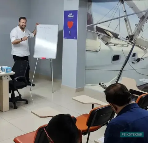 Çetin Büyükçınar, kurum içi sürüş güvenliği eğitiminde