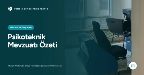 Psikoteknik Mevzuatı Özeti