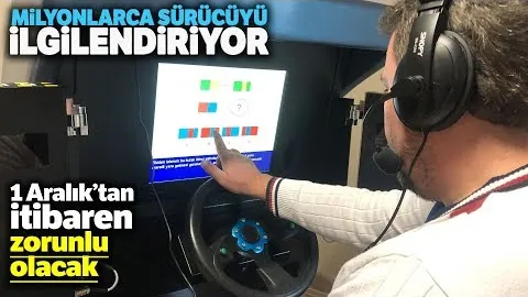Psikoteknik Test 1 Aralık'tan İtibaren Ticari Araç Sürücülerine Zorunlu Hale Geliyor